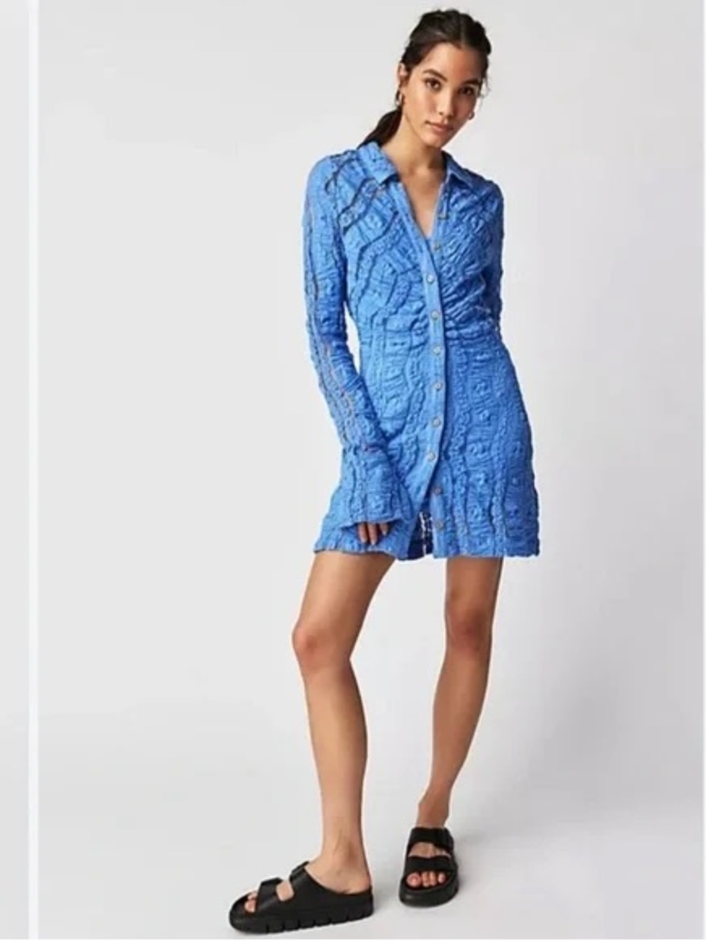 Shayla Lace Mini Dress - Free People